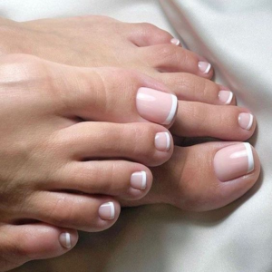 Basic Pedicure with Gel - $35